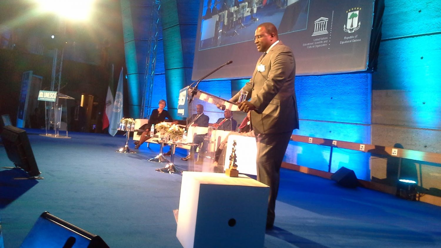 Le Sénégalais Amadou Alpha Sall recoit le prix international UNESCO-GUINEE EQUATORIALE